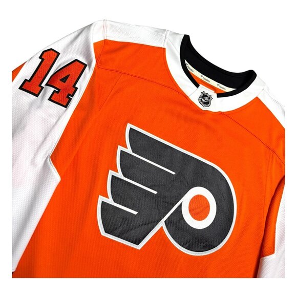 PHILADELPHIA FLYERS Sean Couturier Fanatics NHL Hockey Jersey Mens Large - Picture 3 of 8